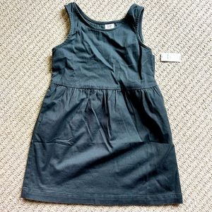 NWT Gap Kids size 6-7 charcoal dress with pockets